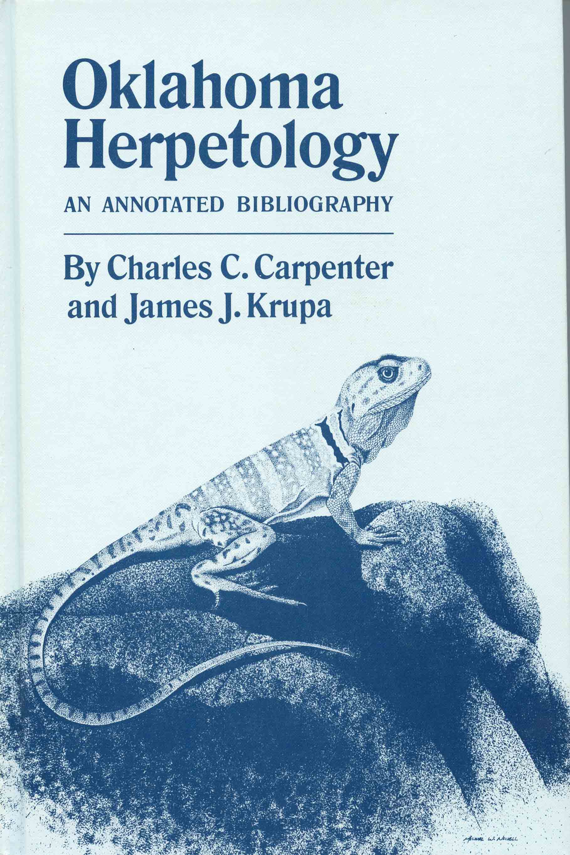 Image for Oklahoma Herpetology: An Annotated Bibliography