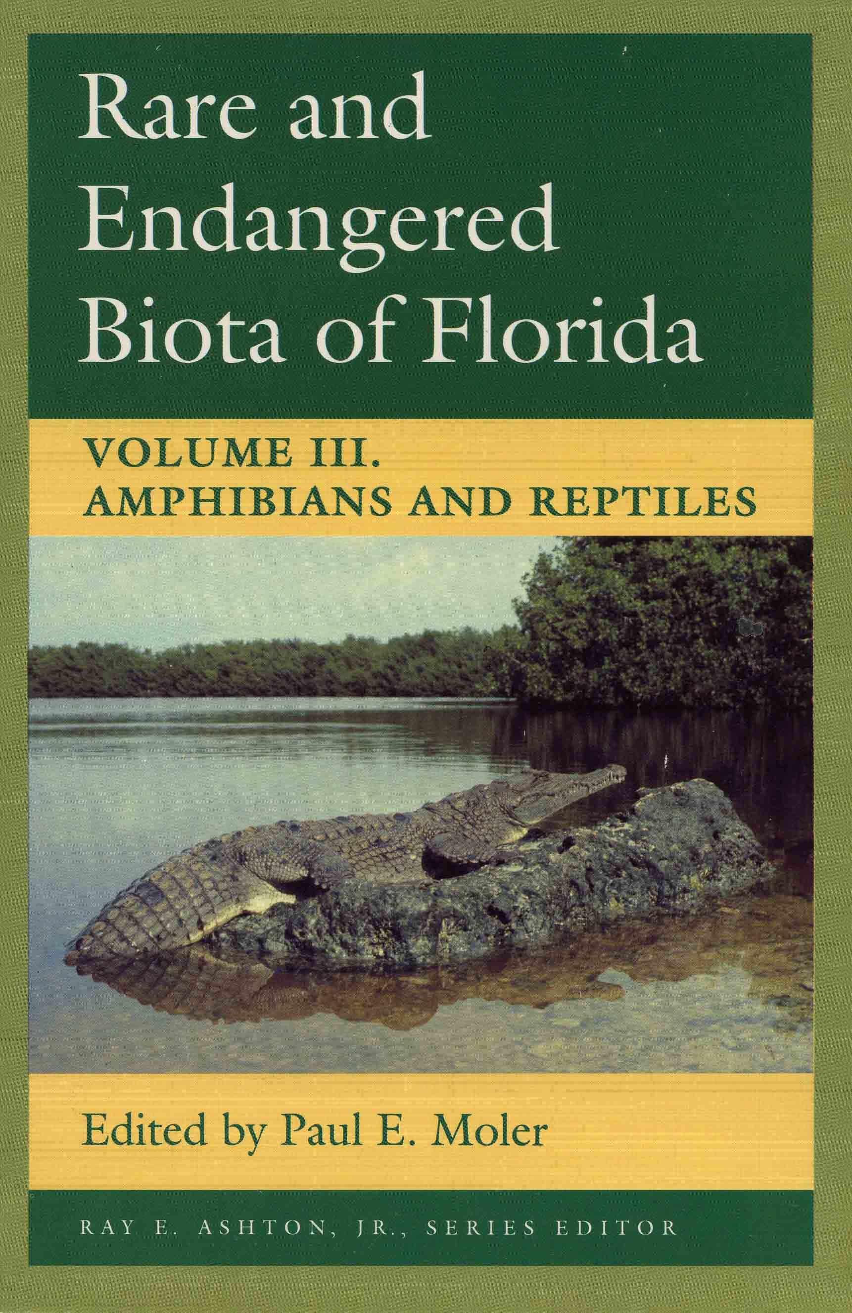 Image for Rare and Endangered Biota of Florida, Volume III: Amphibians and Reptiles