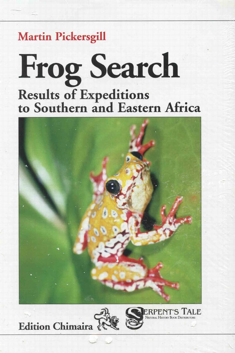 Image for Frog Search: Results of Expeditions to Southern and East Africa