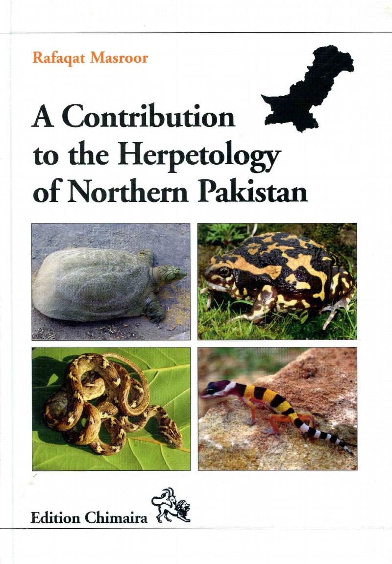 Image for A Contribution to the Herpetofauna of Northern Pakistan