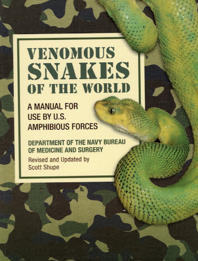 Image for Venomous Snakes of the World: A Manual for Use by U.S. Amphibious Forces,
