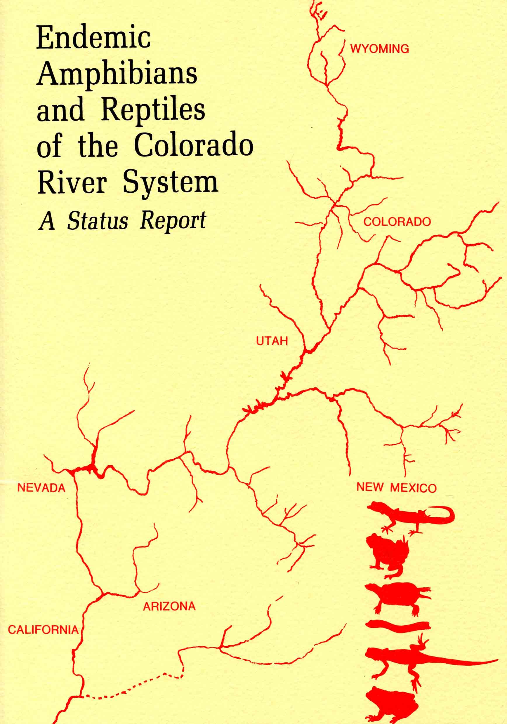 Image for Endemic Amphibians and Reptiles of the Colorado River System: A Status Report,
