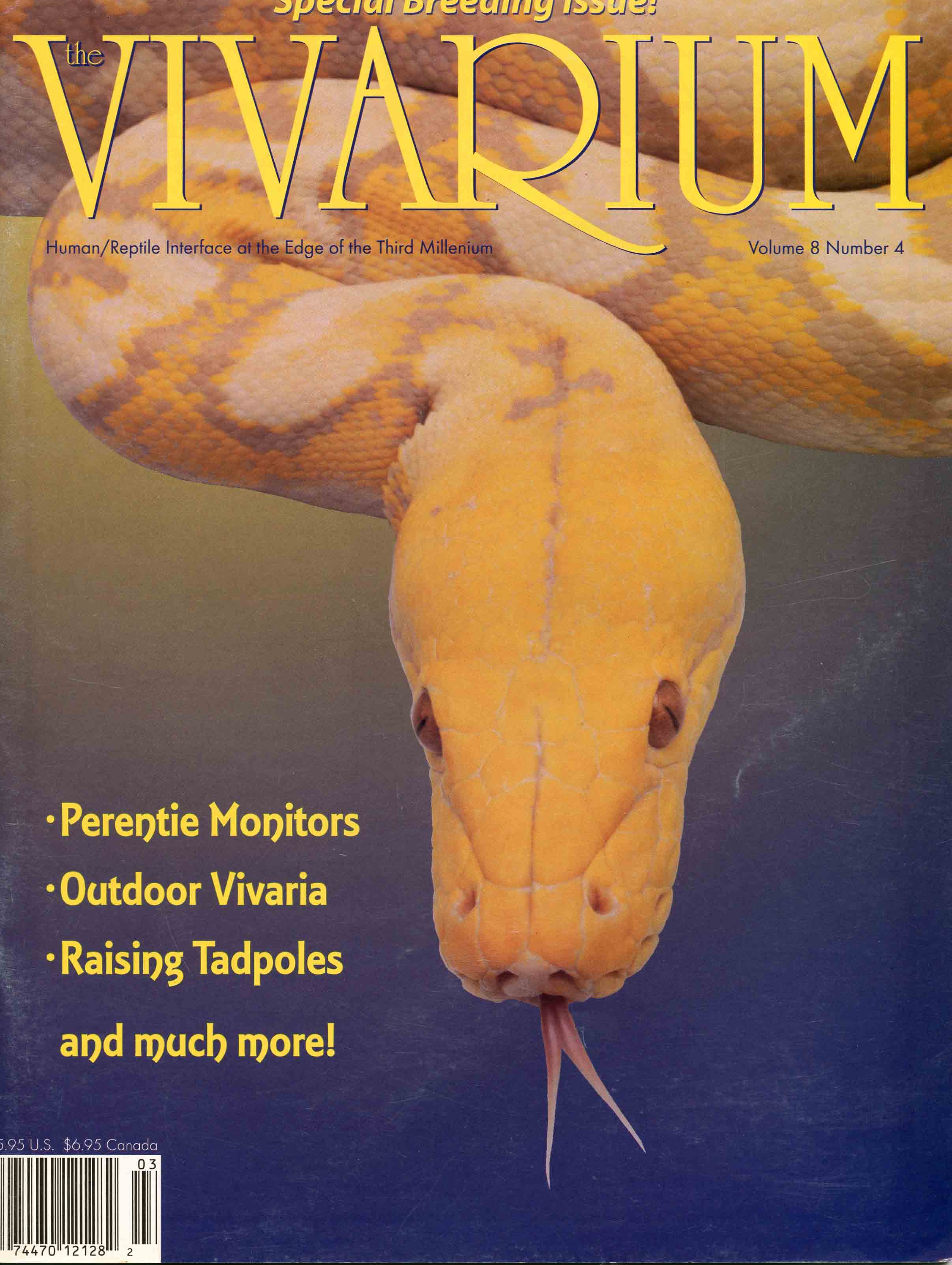 Image for The Vivarium, Volume 8, Number 4,