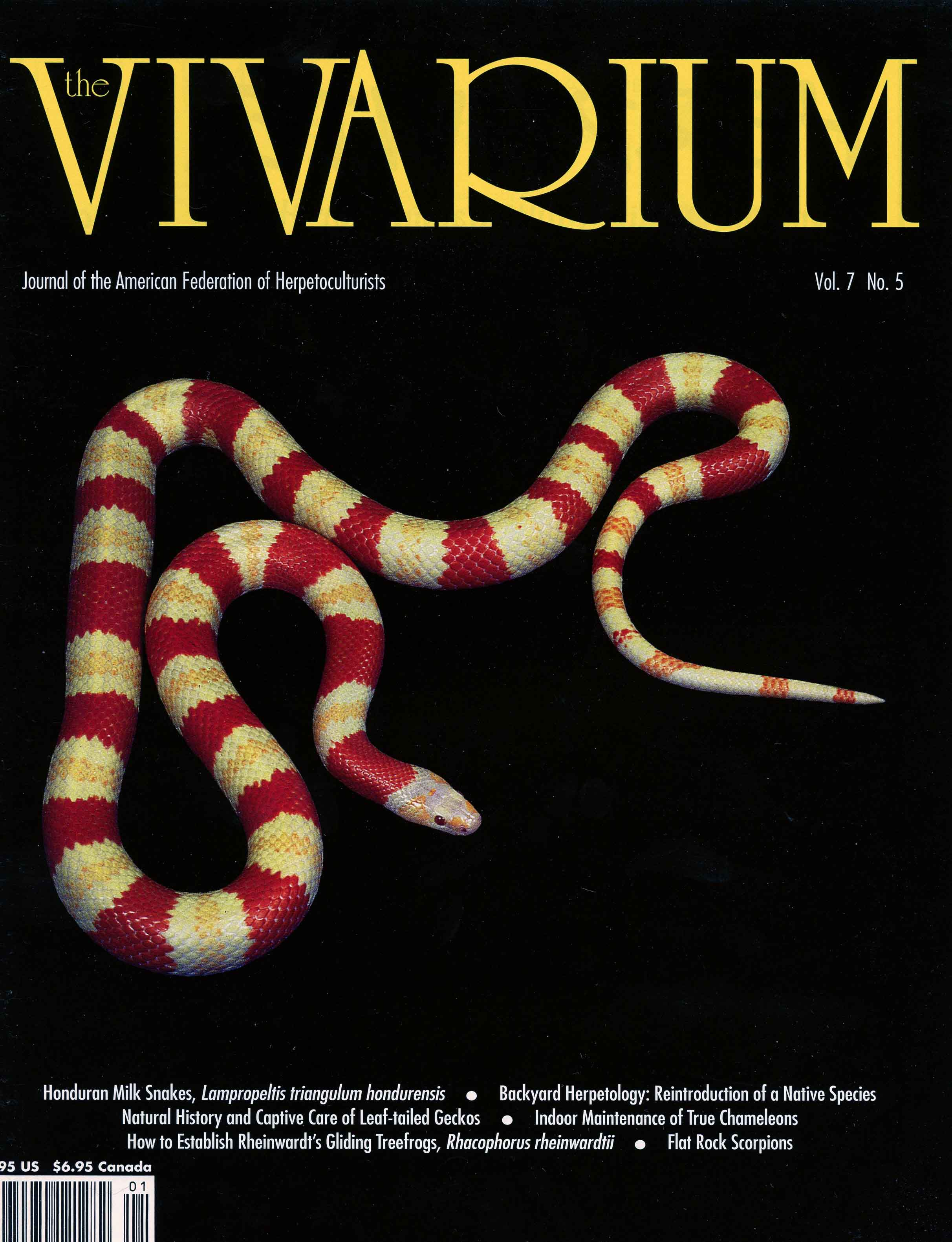 Image for The Vivarium, Volume 7, Number 5,