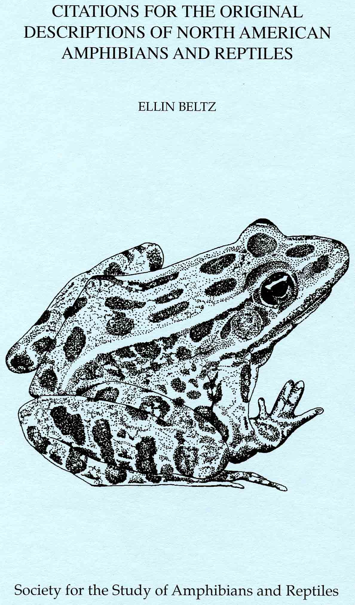 Image for Citations for the Original Descriptions of North American Amphibians and Reptiles