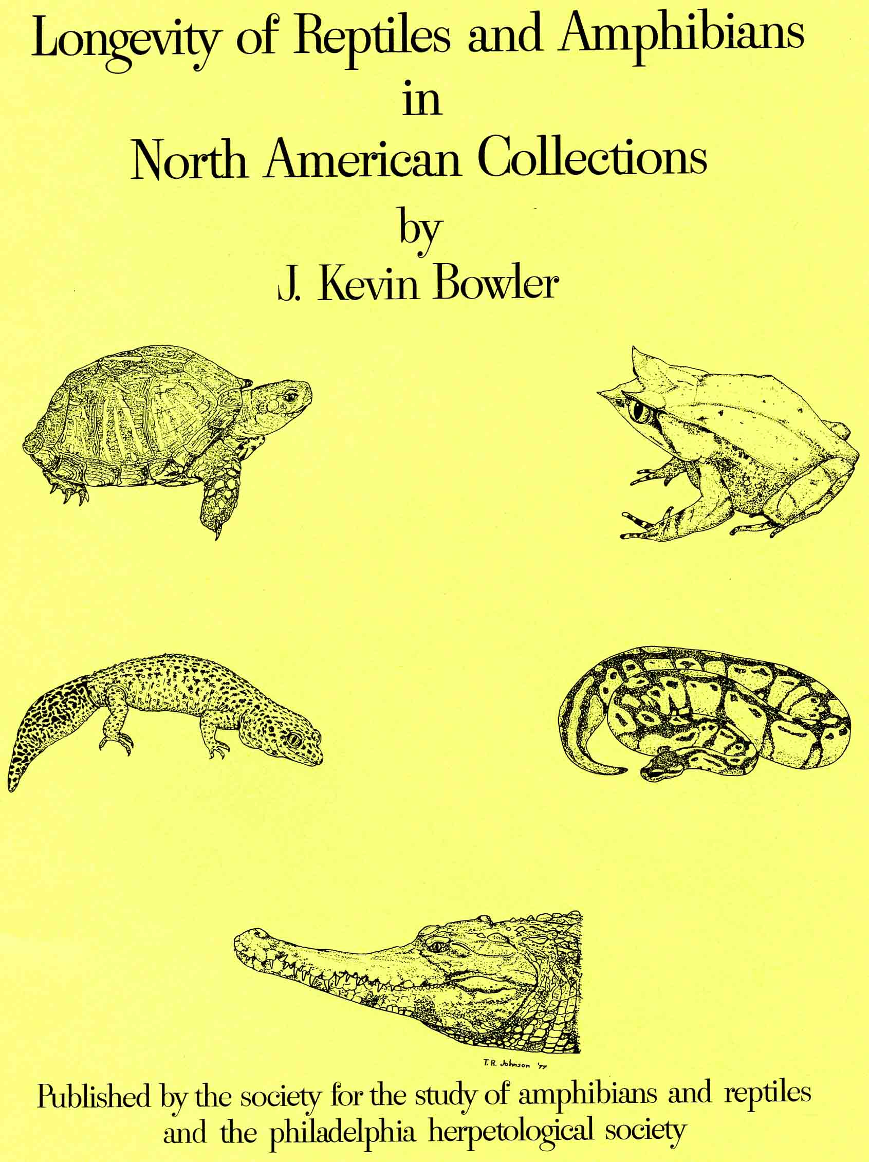 Image for Longevity of Reptiles and Amphibians in North American Collections,