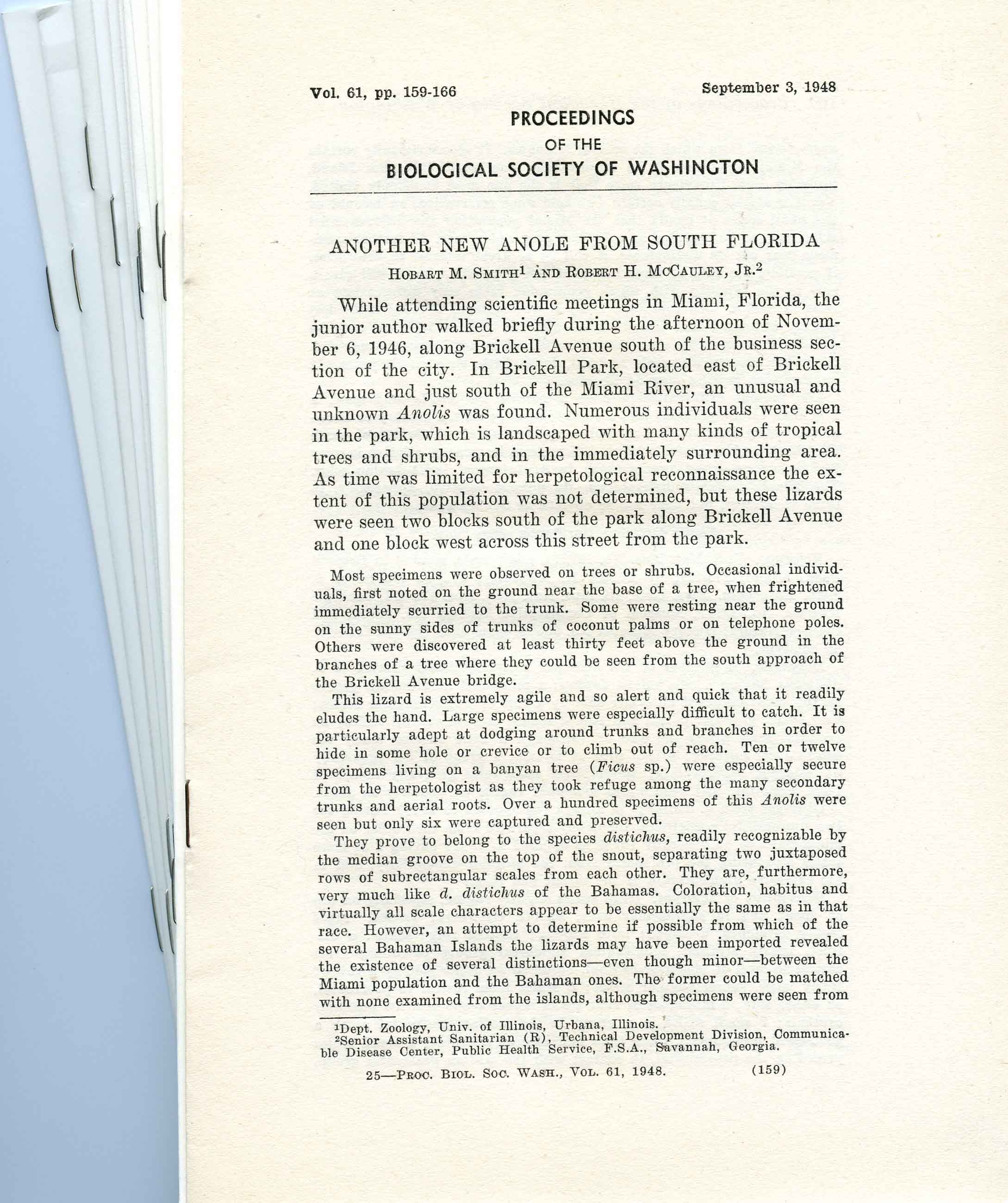 Image for Bundle # 10 (Proceedings of the Biological Scociety of Washington),