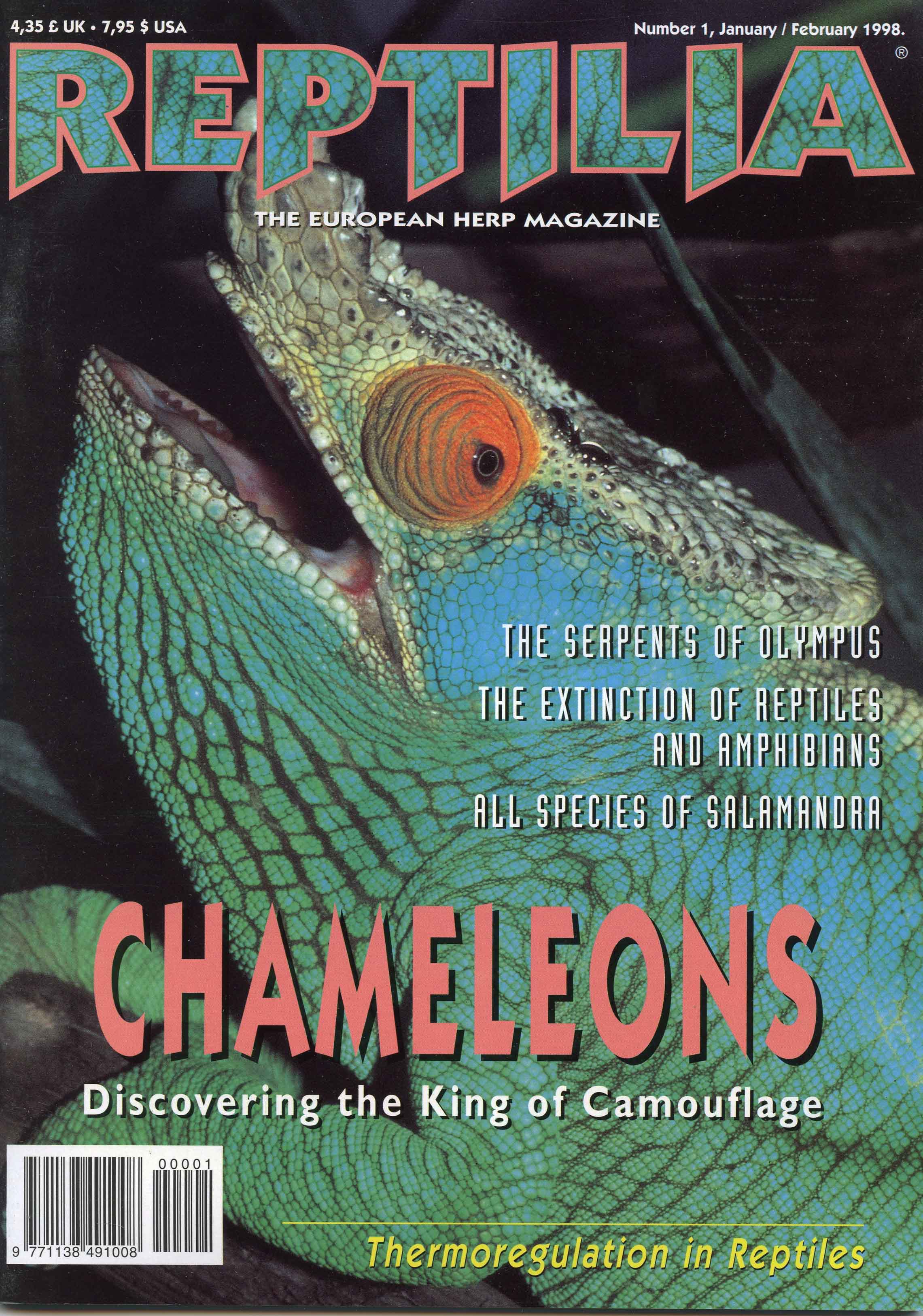 Image for Reptilia, Number 1,