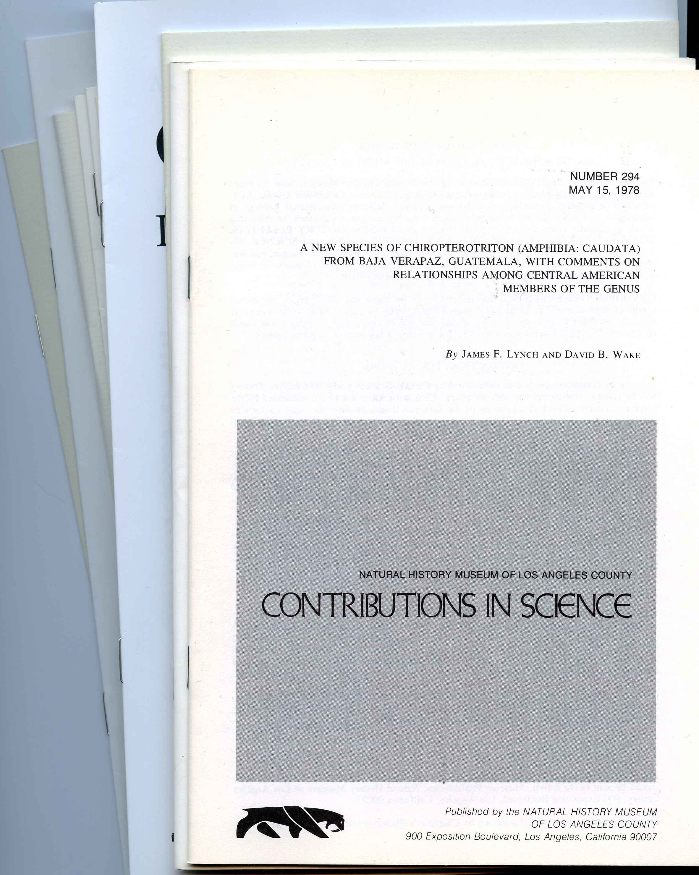 Image for Bundle #4 (Contributions in Science),