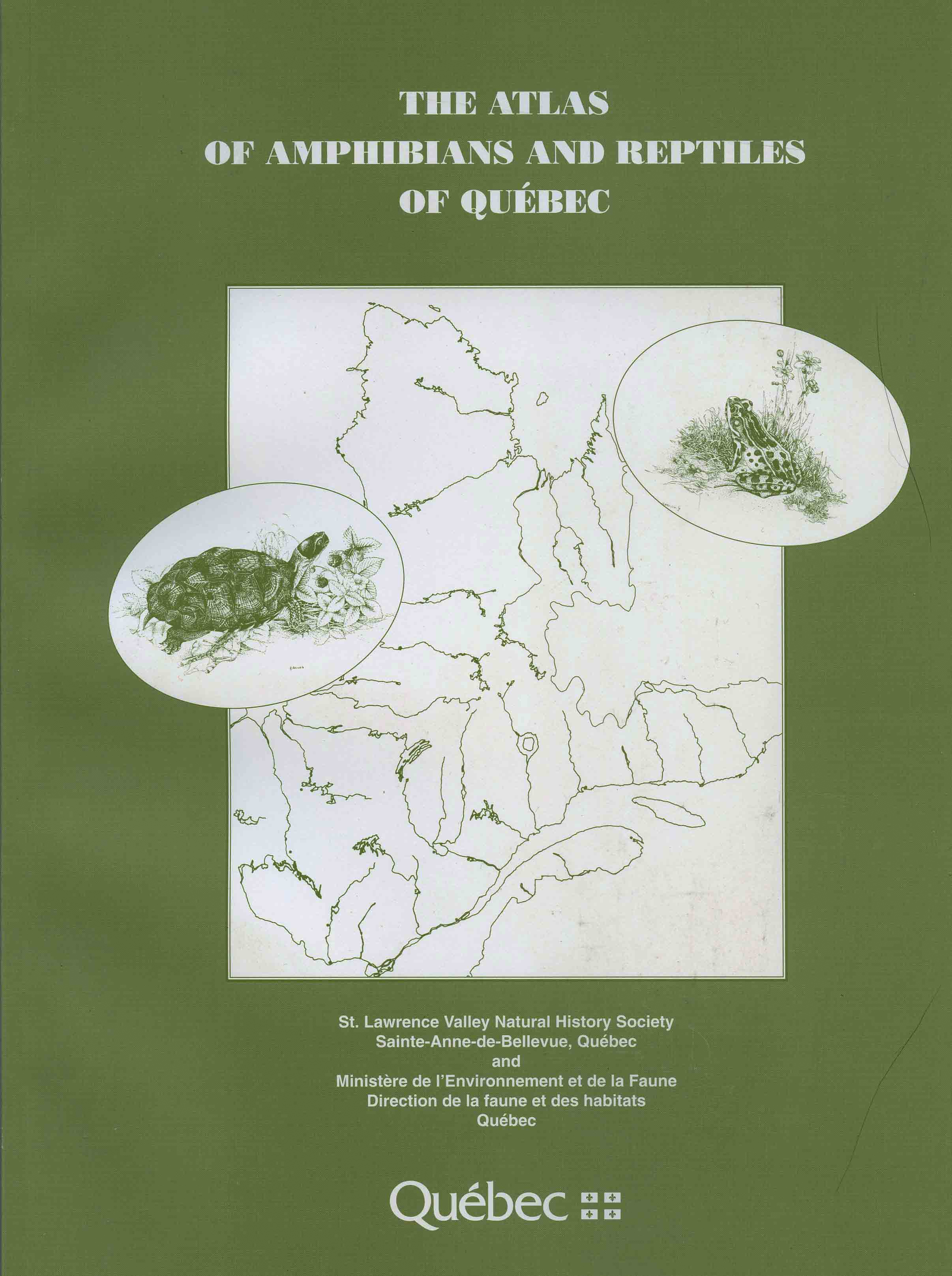 Image for The Atlas of Amphibians and Reptiles of Québec,